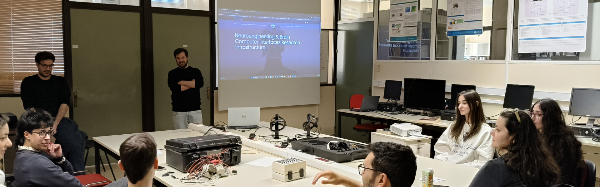 Brain–Computer Interaction in Practice: Postgraduate Students Visit the BCI Lab